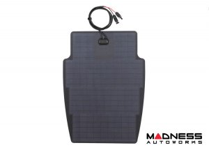 Jeep Renegade Flexible Solar Panel Kit - Complete Kit w/ Waterproof Controller + Hood Decal - 55W